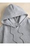 Unisex Never Give up Printed Oversized Winter 3 Thread 100% Cotton K Hooded Sweatshirt Hoodie - 3