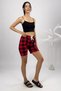 100% Cotton Women's High Waist Four Seasons Shorts Pajamas Red Window Square - 7