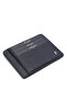 Navy Blue Floater Unisex Leather Card Holder 0422A38