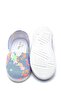 Children's Linen Ballerina Shoes Blue-f-486 - 5