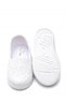 Lacy Children's Linen Ballerina Shoes-white-f-4001 - 5