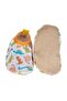Dinosaur Patterned Orange Boy's Non-Slip Sole Sea and Pool Shoes-f-9004 - 3