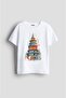 Galata Tower Oil Painting Drawing Special Design Printed Unisex Kids T-Shirt
