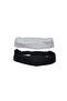 Bandana Fabric with Elastic, Parachute Design, Set of 2, Black and White - 3