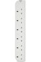 E-Series 6 Socket, 1-Metre SurgeStrip, Surge Protector, Power Extension Cord - 2
