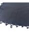 Cotton Drop Pearl Beaded Scarf High Quality Black Writing 100x100cm - 3