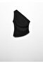 Schwarze Damenbluse 67047127 - 5