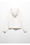Girl's Off-White Sweatshirt -67087129 - 4
