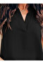 MokaShopin V-Neck Women's Aerobin Blouse - Short Sleeve - 2
