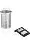 Electric Kettle 1.7 Liter Eco Turkish Tea Maker Stainless Steel 2200 Watts Silver - AR3072 - 5