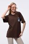 Women's Arizona Printed Oversize T-shirt - 5