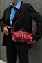 Ninda Model a Quality Red Women's Shoulder and Shoulder Bag - 4