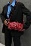 Ninda Model a Quality Red Women's Shoulder and Shoulder Bag - 6