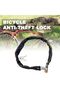Steel Chain Rope Lock with Key Bike Motorcycle Lock Security Bicycle Lock - 2