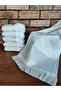 30x50cm SARRA 6-PIECE FRINGED ETAMIN TOWEL - CREAM