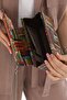 Mixed Color Magnetic Cover and Long Strap Evening Dress Bag Width: 17.5 cm Length: 14 cm - 6