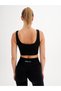 Infinity Collection Women's Black Stitched Bra/sports Bra - 4