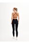 Infinity Collection Women's Black Seamless/seamless String Bra/sports Bra - 7