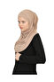 Two Piece Ready to Wear Neck Collar Headscarf Shawl Ready Scarf Viscose - Dark Mink - 4