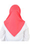 Two Piece Ready to Wear Neck Collar Headscarf Shawl Ready Scarf Viscose - Pink - 6