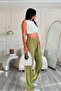 Khaki Wrinkle Seersucker Fabric Ultra-Flexible Pants - 3