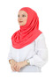 Two Piece Ready to Wear Neck Collar Headscarf Shawl Ready Scarf Viscose - Pink - 3