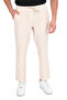 High Waist Men's Slouchy Pants - Loose Cotton, Elastic Waist, Ankle Length - 4