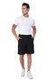 Comfortable Men's Cotton High Waist Thin Summer Linen Look Slouchy Shorts - 5