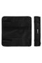 Long Handle Rolled Bag for Artistic Brush 25 Pieces Fabric 35x34.5cm Black