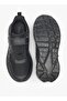 Boys Textured Walking Shoes with Hook and Loop Closure - 3