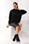 Women's White Floral Appliqué New Season Sweatshirt - 2