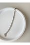 Silver Waterway Baguette Zircon Stone Steel Bracelet 6 Mm