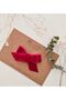 Hairless Baby Buckle Velvet Bow Handmade - 3