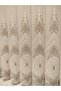 1/3 made-to-order wrinkle-resistant stain-resistant embroidered closely pleated tulle curtain