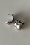 316L Stainless Steel Vintage Domed Earrings