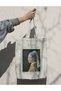 Girl with a Pearl Earring Girl with a Pearl Earring Cloth Bag Tote Bag Literature Print - 3