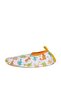 Dinosaur Patterned Orange Boy's Non-Slip Sole Sea and Pool Shoes-f-9004 - 4