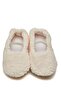 Faux Wool Plush Ecru Mother Slippers and Baby Slippers (Slippers and Slippers are Sold Separately.) - 4