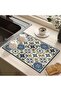Countertop Dish Drying Mat Non-Slip Drying Cloth Drying Cover Ds-04 - 2