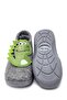 Three Dimensional Gray Dinosaur Embroidered Felt Children's Slippers - 2