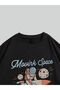 Unisex Movink Space Printed Oversize T-shirt - 3