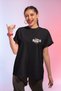 Oversize Printed Black Tshirt - 3