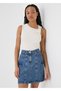 Off-Shoulder Detailed Off-White Blouse/Body