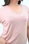 Women's V-Neck Plus Size t-shirt 1486-23 - 6