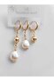 Steel Pearl Design Multiple Earrings - 3
