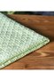 Feel Calm 3D Woven 2 Layer Organic Muslin Cover/Seat Shawl/Baby Pique/115X115Cm-Peach Green - 3