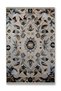 Beige Antique Design Series Fringed Leaf Detailed Patterned Decorative Carpet antik107 - 4