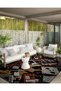 Shape Collection Multicolored Patterned Woven Base Fringed Modern Decorative Carpet Shape107 - 4