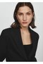 Black Women's Blazer Jacket 67974073 - 4