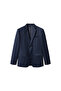 Navy Blue Men's Blazer Jacket 57105502 - 5